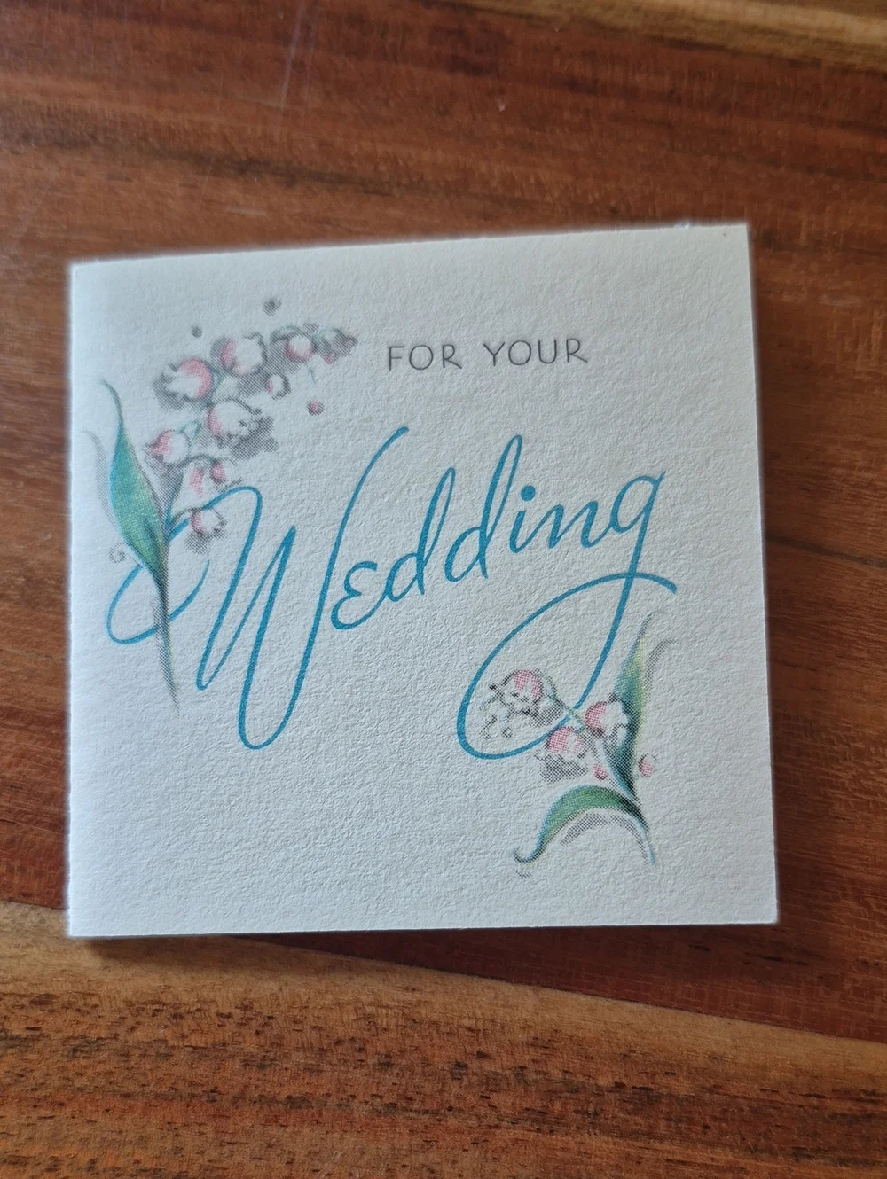 Vintage Gibson 40's / 50's Tiny Wedding Gift Tags / Card Assortment - Unused